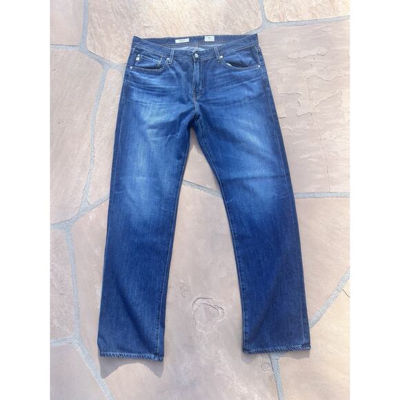 AG Adriano Goldschmied Other - AG Adriano Goldschmied Men's The Protege Straight Leg Blue Denim Jeans 36